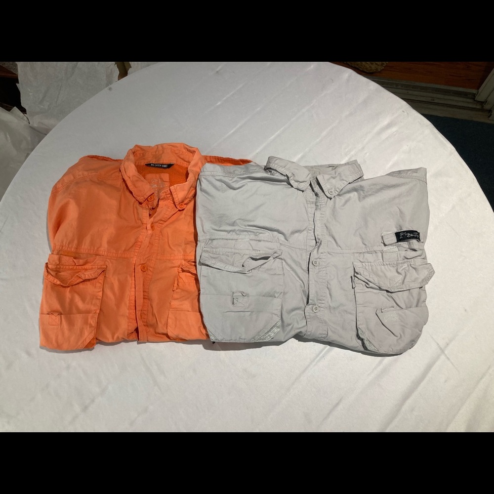 🦩2 Black Tip Big Catch shirts